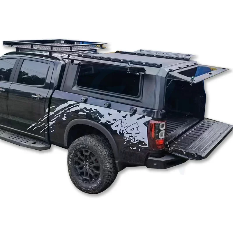 Stainless Steel Pickup Exterior Accessories 4x4 Hard Top Truck Canopy Cover