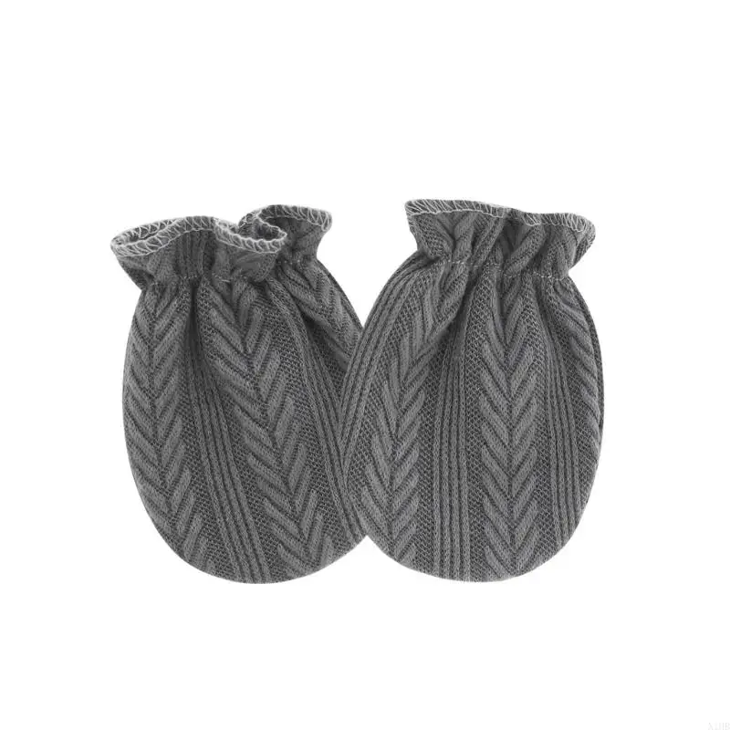 صغار صغار الصفر الصغار أغطية يدوية القطن الناعم ميزة التصميم المرن معصم تنفس لمدة 0-1 #1