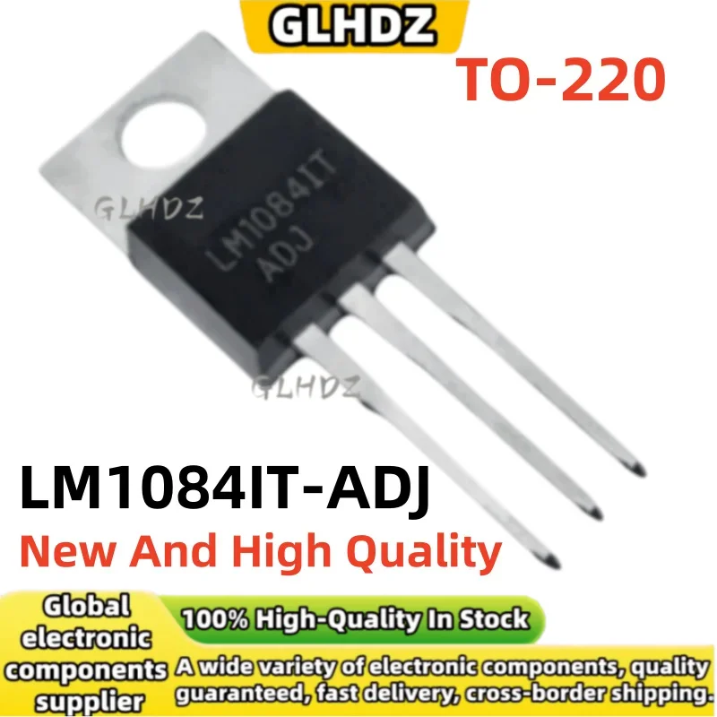 10UNITS-50UNITS LM1084IT-ADJ TO-220 New And High Quality In The Warehouse