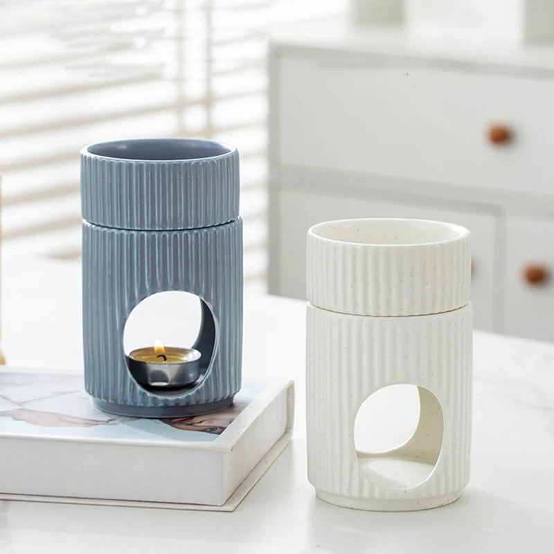 Minimalism Ceramic Insence Burner Firewood Aromatherapy Tray Room Aroma Diffuser Censer Incense Ash Plate Home Aroma Container