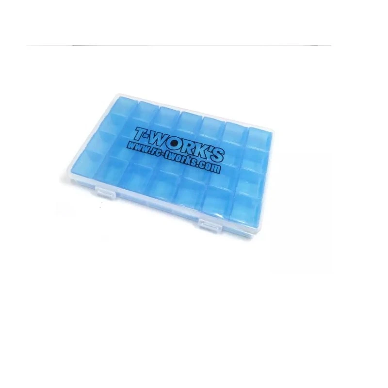 Original T work TT-027 28 Case Hardware Storage Boxes ( 17.5x11x2.5cm) Professional Rc part