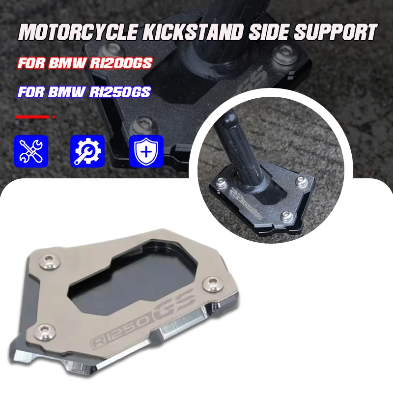 

For Bmw R 1200 GS LC ADV R1250GS Adventure R 1250 GS R1250GS Motorcycles Accessories CNC Side Stand Enlarge Extension Kickstand