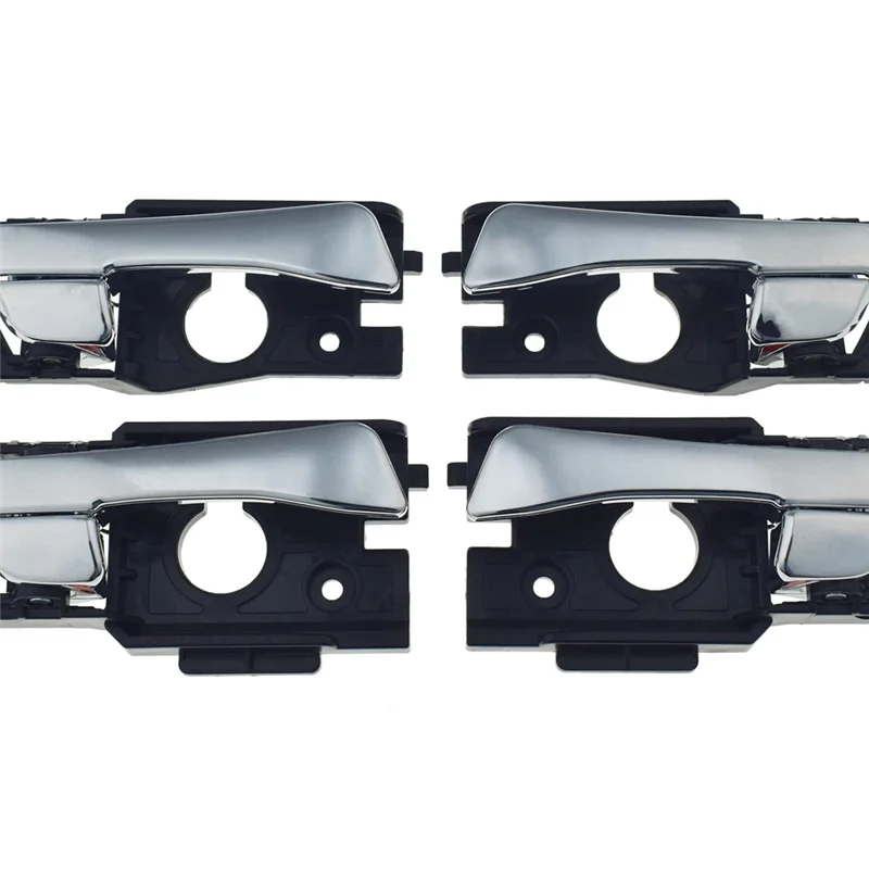 

For Hyundai Accent 2012-2017 Car Chrome Interior Door Handle Kit 4 Pcs Includes 82610-1R000 82620-1R000 83610-1R000 83620-1R000