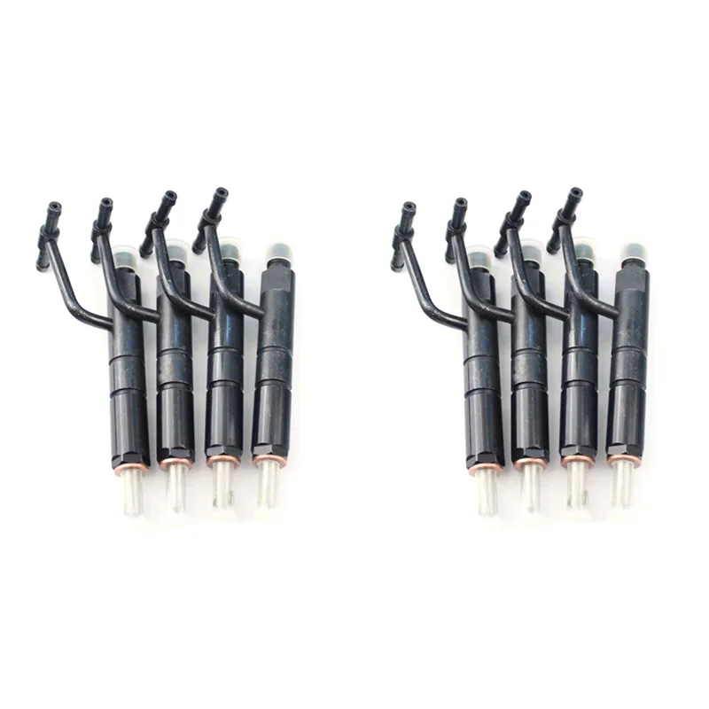 

8PCS Fuel Injector Assembly Compatible 4JB1 Engine Diesel Fuel Injector +Nozzle KBAL-P001A DSLA153P009