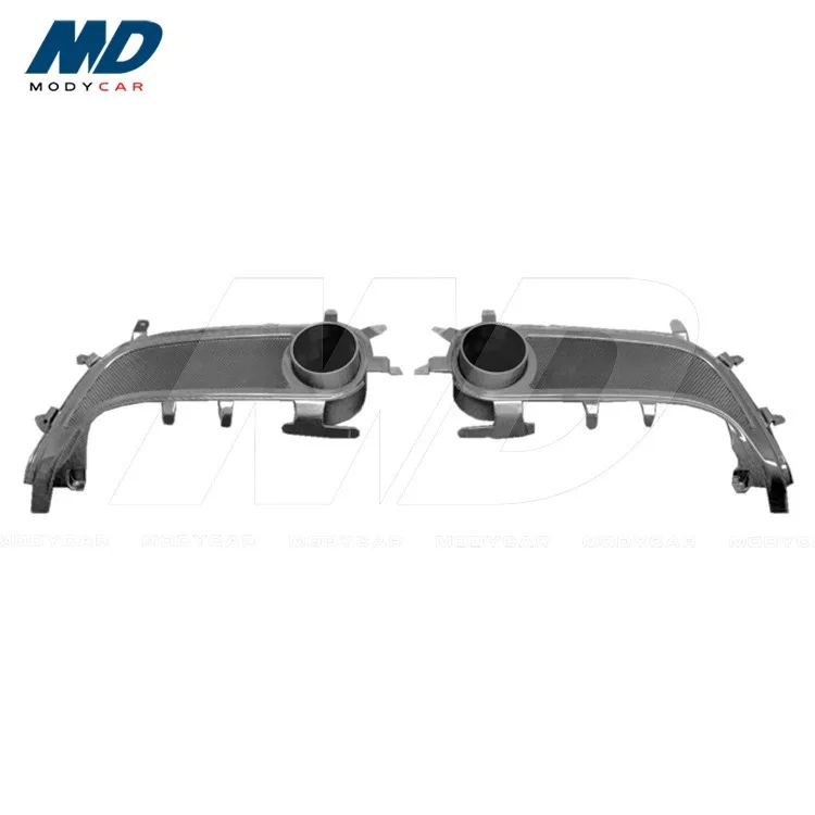 Capristo Style Carbon Fiber Exhaust Trim for 2015-2018 Ferrari 488 Gtb