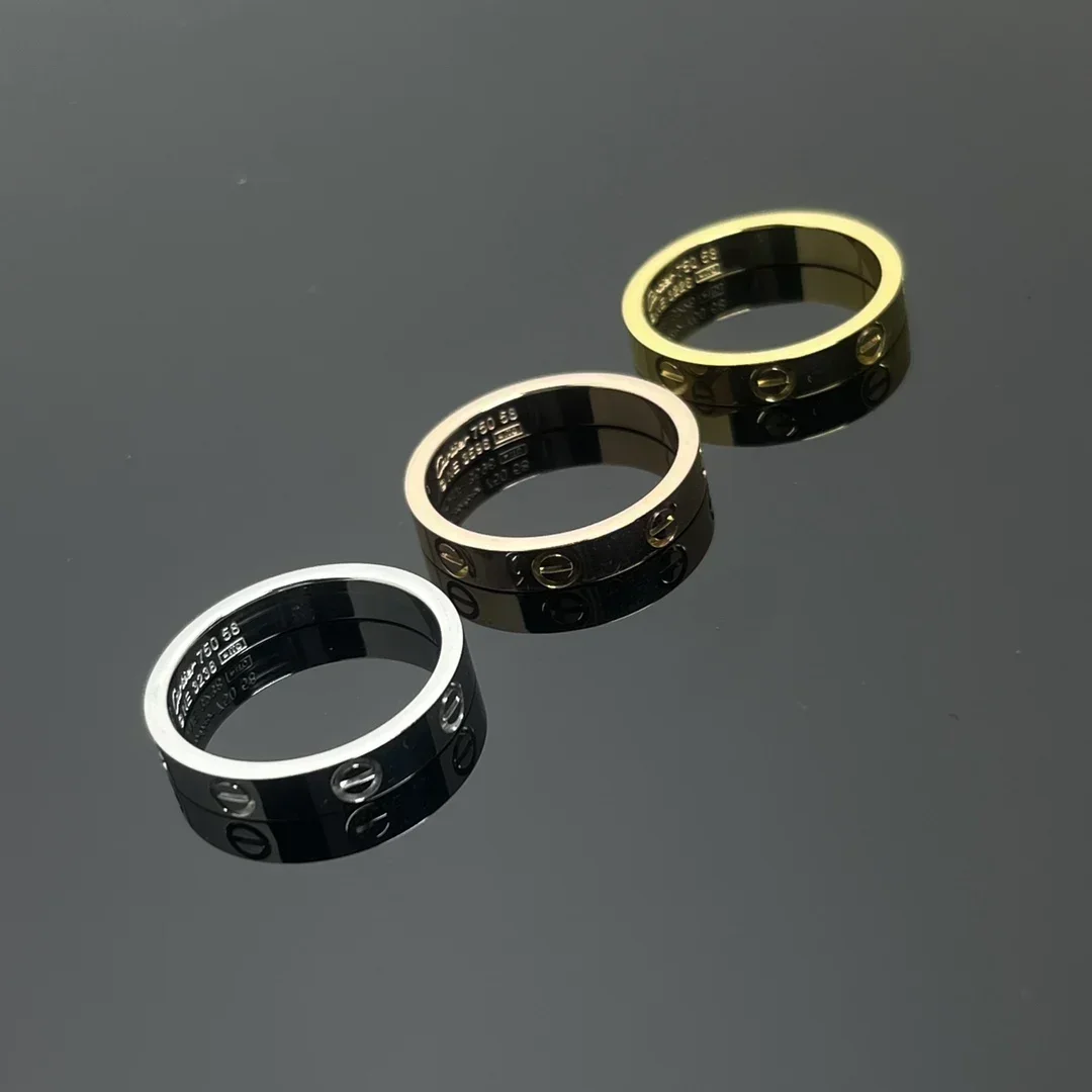 

High-Quality Fashion Classic 925 Silver Kaartier Simple Ring For Everyday Wear