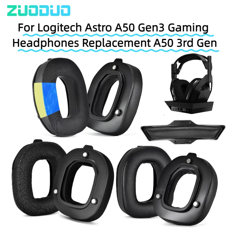 

Replacement Ear Pads Top Headband For Logitech Astro A50 Gen3 Gaming Headband Earphone Cushions Headphones Protein Earmuff
