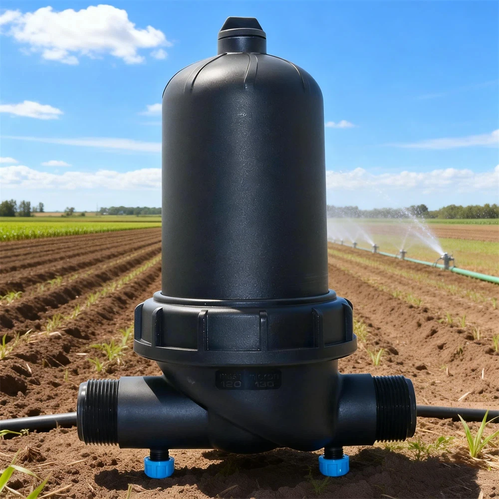 

Дисковый фильтр 120 меш с наружной резьбой 1.25, 1.5, 2 дюйма для садового полива, сельского хозяйства, ирригации, очистки воды от примесей