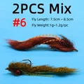 2PCS Sz 6 MIX