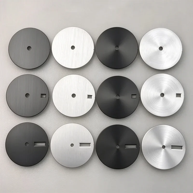 NH35 Watch Dial Round Sand Texture High Quality 28.5mm For NH35 NH36 NH34 Movement Accessories