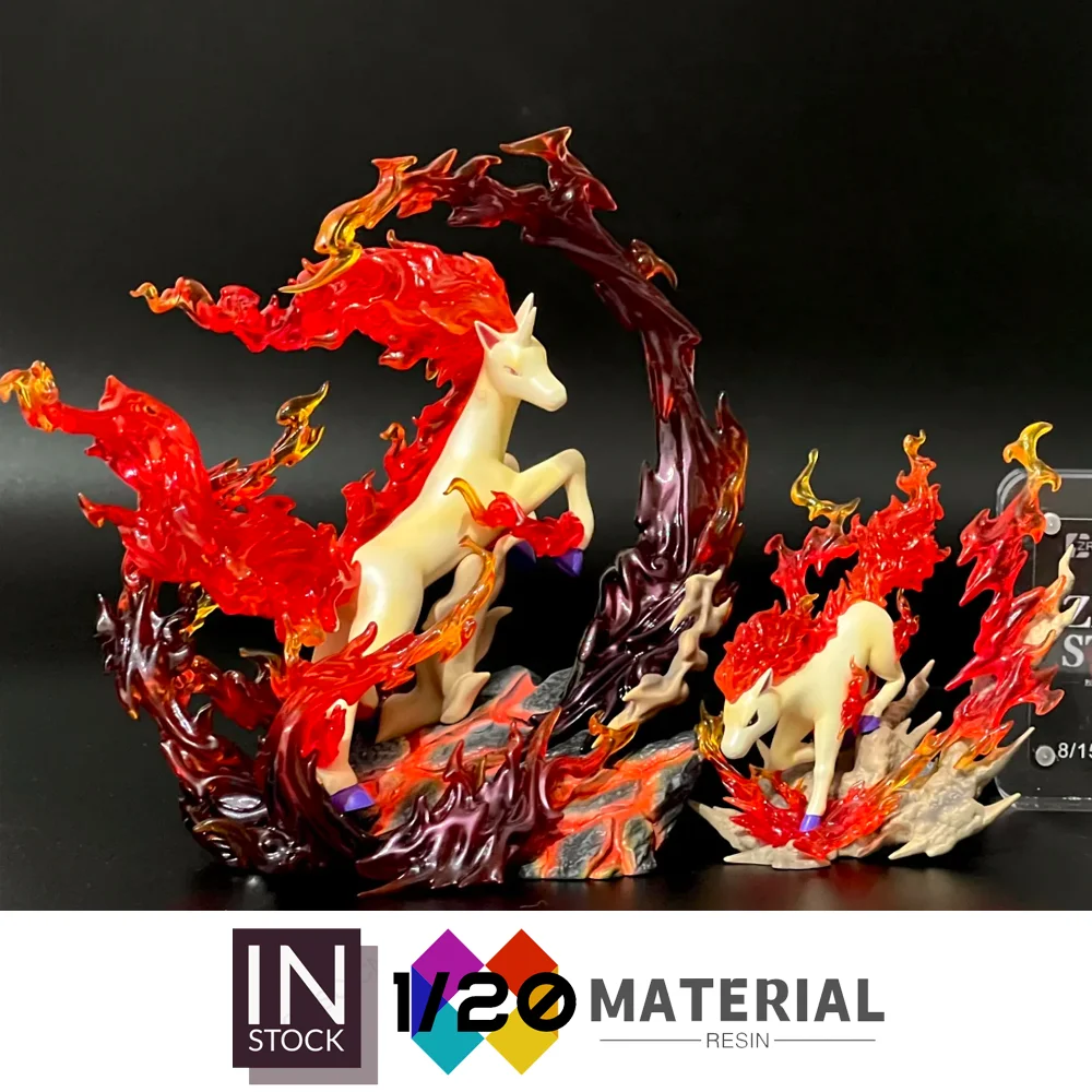 

[In Stock]1/20 Resin Scale World [ZR] - Ponyta & Rapidash[Split RE-MENT]