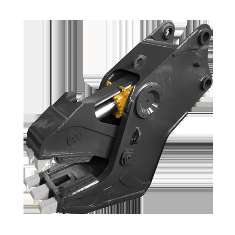 

Excavator crushing clamp house beam steel demolition shearing hydraulic crushing clamp concrete xingchuang excavator