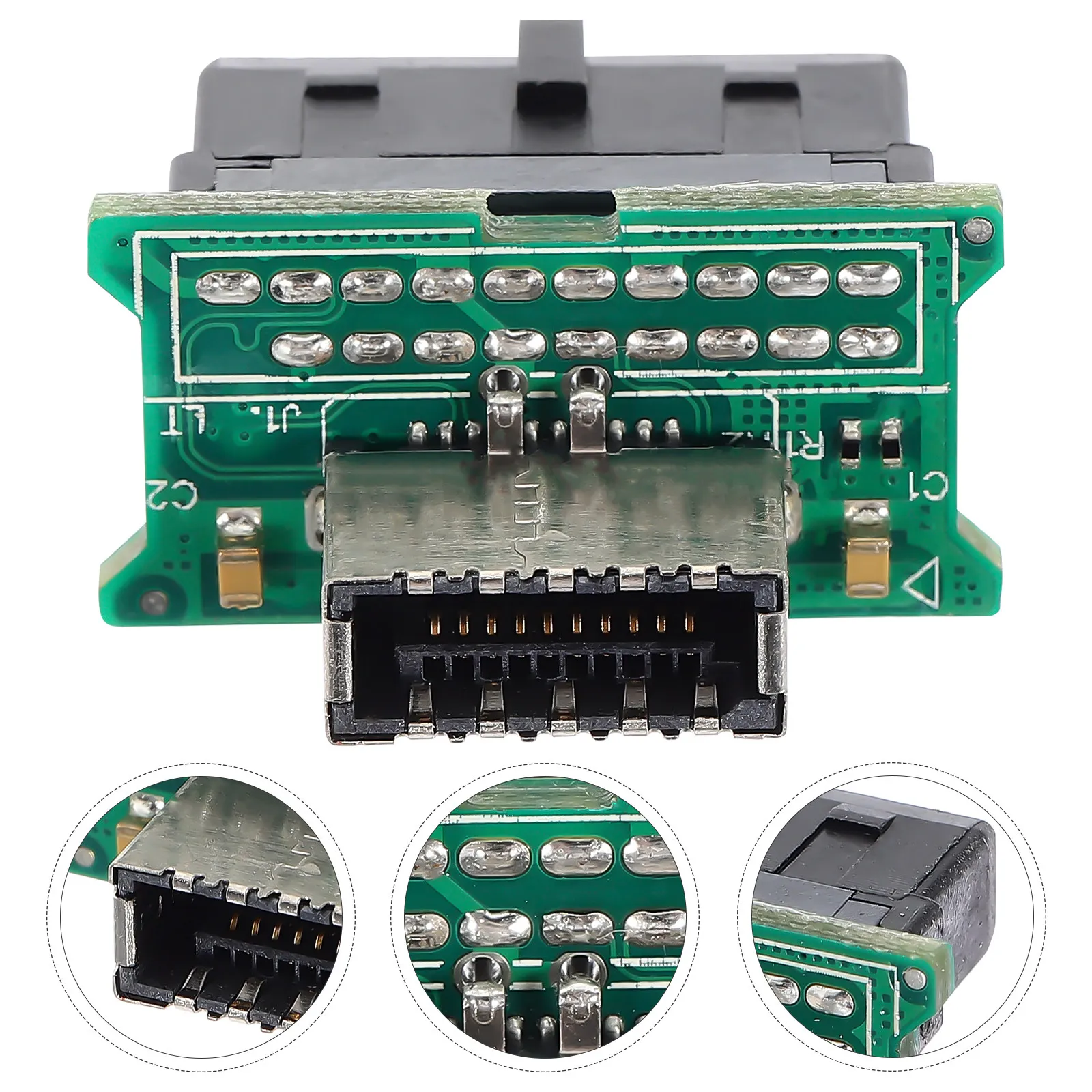 Адаптер USB для передней панели USB 3.0 19Pin на 20Pin с креплением PCI, конвертер для стабильного подключения, удлинительный адаптер для материнской платы.
