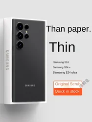 0.4mm ultra thin High Quality Phone Case For samsung galaxy s23 s24 s25 plus ultra Case PP Phone Accessories