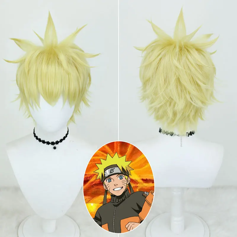 2D Anime Cosplay Wig, Anime Character Roleplay Wig for Comic Con, Easy To Style