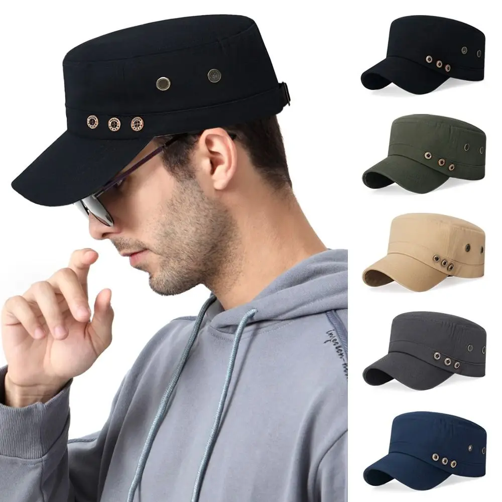 

Breathable Baseball Cap Spring Summer Casual Anti-UV Cadet Hat Adjustable Outdoor Sun Hat Men