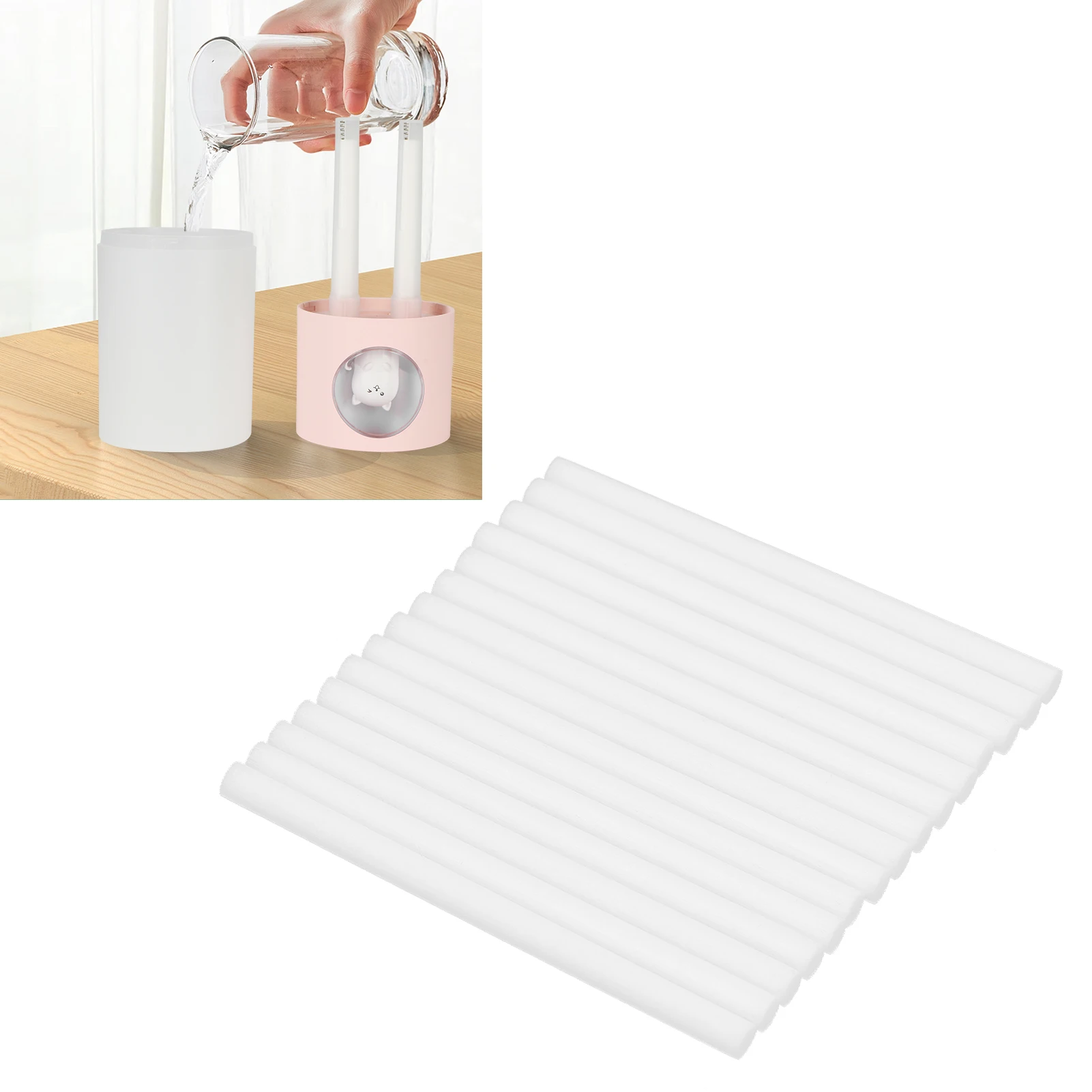 Cotton Swab Filter Absorbent for Humidifier Mist Air Diffuser Atomizer 5x80mm Humidifier Cotton Filter Stick