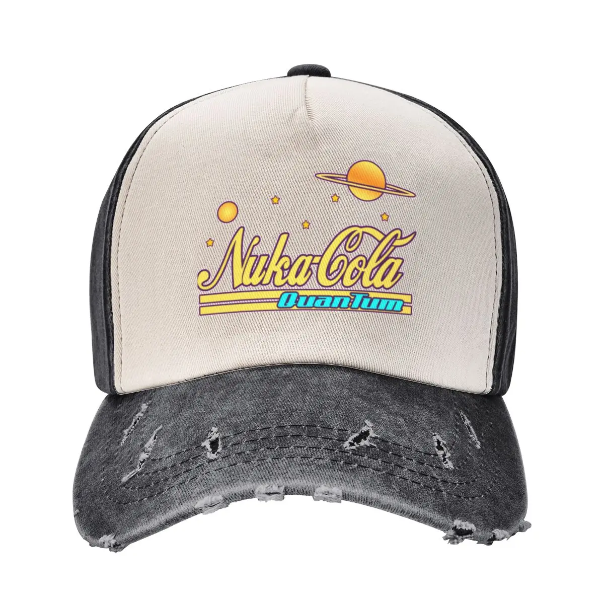 Nukacola Quantum Logo Baseball Cap Gentleman Hat Golf Wear Golf Cap Fashion Beach Women's Golf Clothing Men's