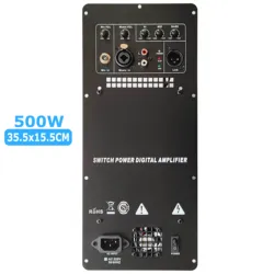 110V/220V Class D 500W Digital Heavy Power Amplifier Hifi Audio Module Active Full Range Amp Board