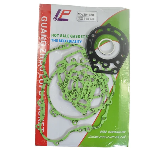 Imagen 2 del producto Juego de juntas de cubierta del cárter del motor del cilindro de la motocicleta para Kawasaki KDX200 KDX 200 1995-2006