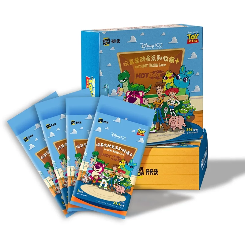 

K Seninow Toy Story Коллекционные карты Hotbox Коллекционные карты Woody Buzz Lightyear Веселая аниме-карточная игра Детские игрушки Рождественский подарок