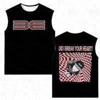 Bilie Eilish Hit Me Hard and Soft 205 Tour Concert Vintage Tank Tops Men's Women Fashion Sleeveless Vest Hiphop Pop Loose Top