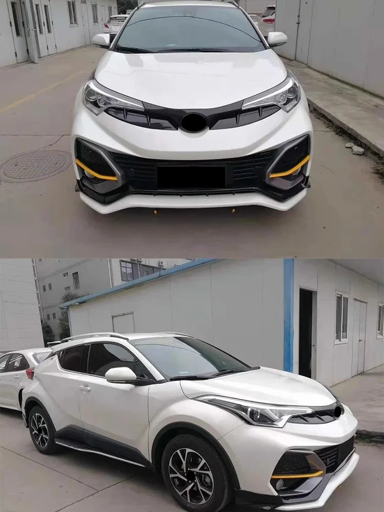 Body Kit for Toyota CHR IZOA modified Sport Style Surround Front bumper Rear bumper Assembly Car Accessories