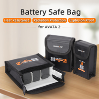 Explosion-proof Protective Battery Bag for DJI Avata 2 Drone LiPo Safe Flame Retardant Protection Storage Bag Avata2 Accessories