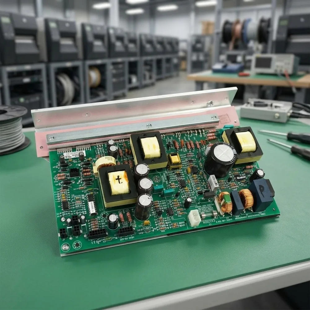 For Zebra 33052-000 Version D for Power Board Compatible with For 105SL 110Xi3 110Xi3 Plus Label Printers 200W PCB