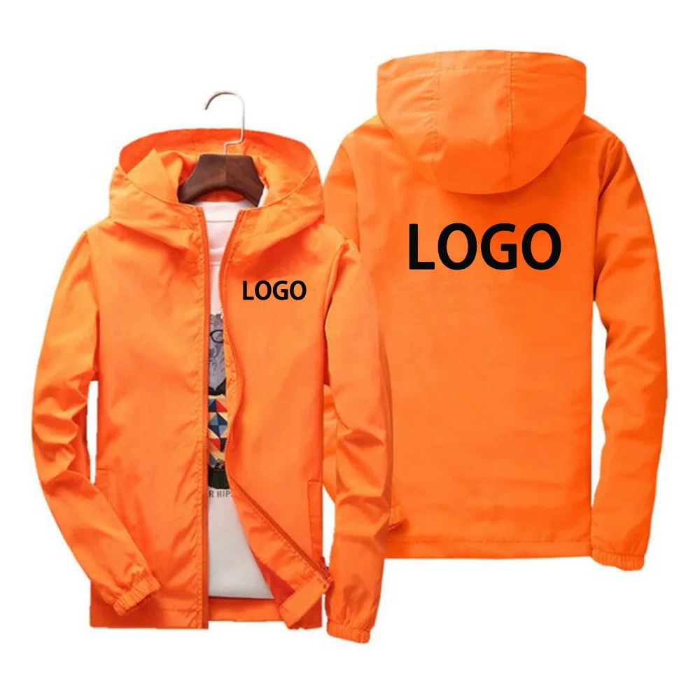 Custom Logo Camping Rain Coat Men Women Windbreaker Waterproof Jacket Sun Protect Clothing Fishing Rain Wind Breaker Jacket Men