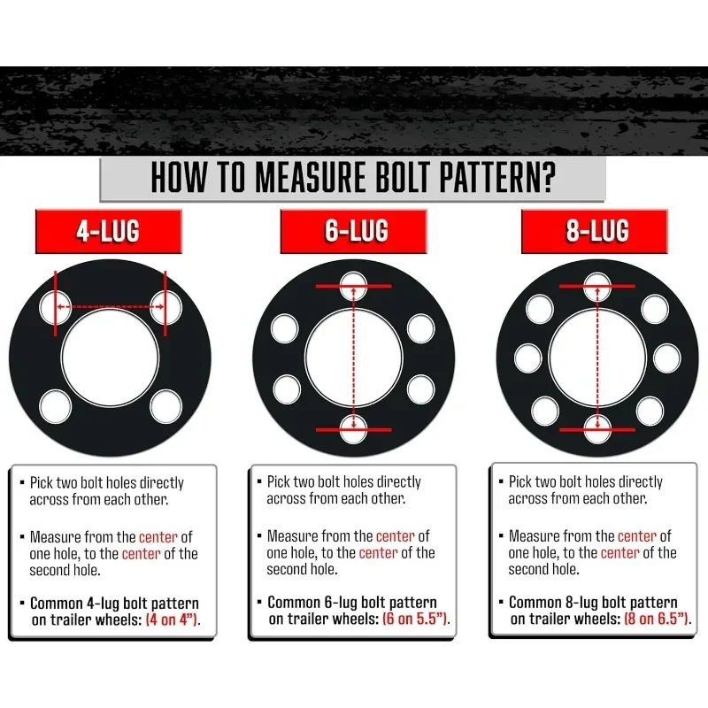 إطار مقطورة شعاعي شعبي وحافة ST235/80R16 نطاق تحميل E 16X6 8-6.5 عجلة وحدات سوداء - جانب طريق مجاني