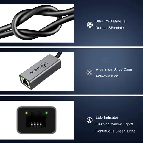 8 best sales यूएसबी से लैन - №8