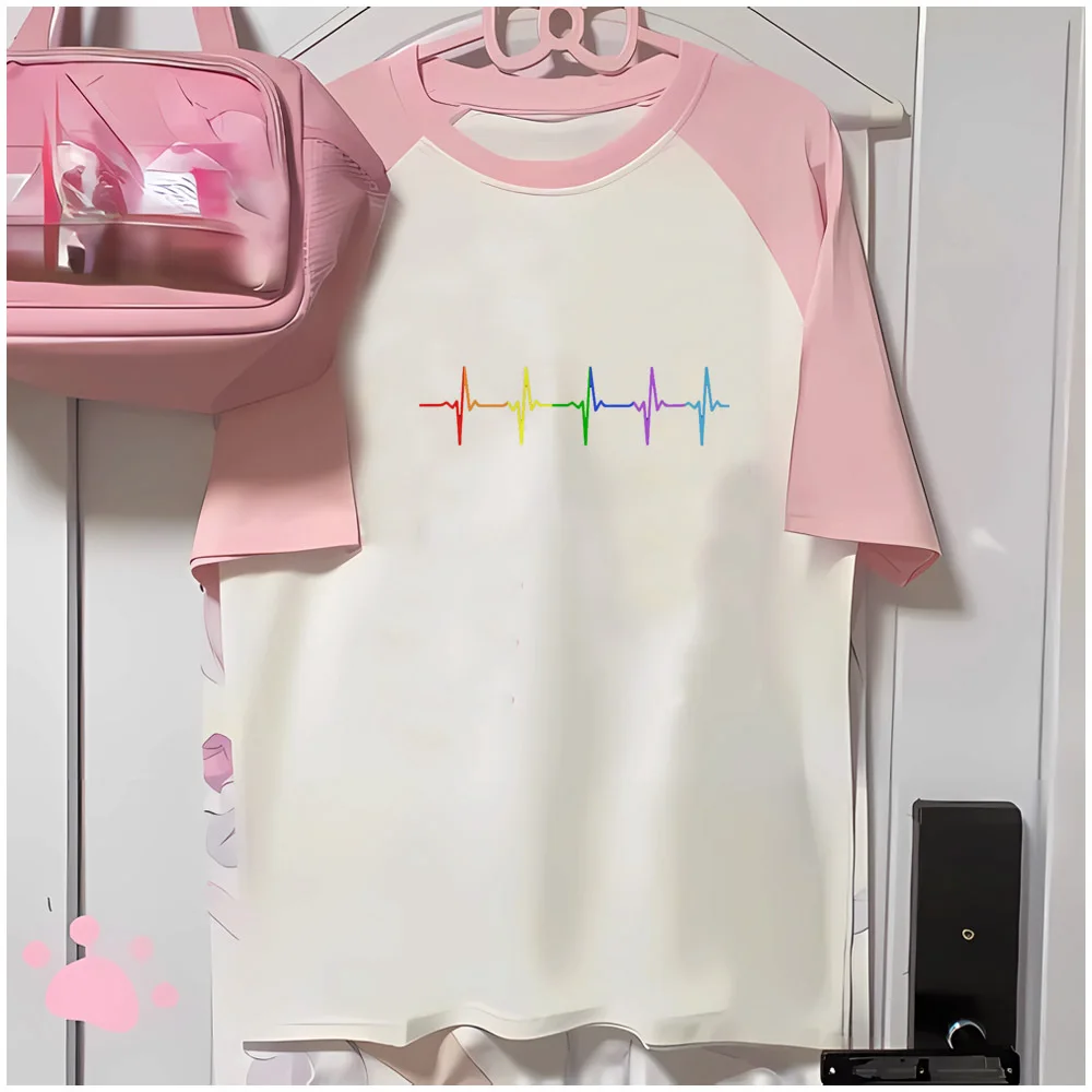 Lgbt Lesbian Gay Bisexual Tee women streetwear Tee female anime clothing