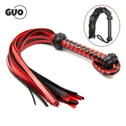 Leather Horse Riding Whip With Woven Handle Teaching Training Crop Flogger Racing Practice Outdoors Horse Whips