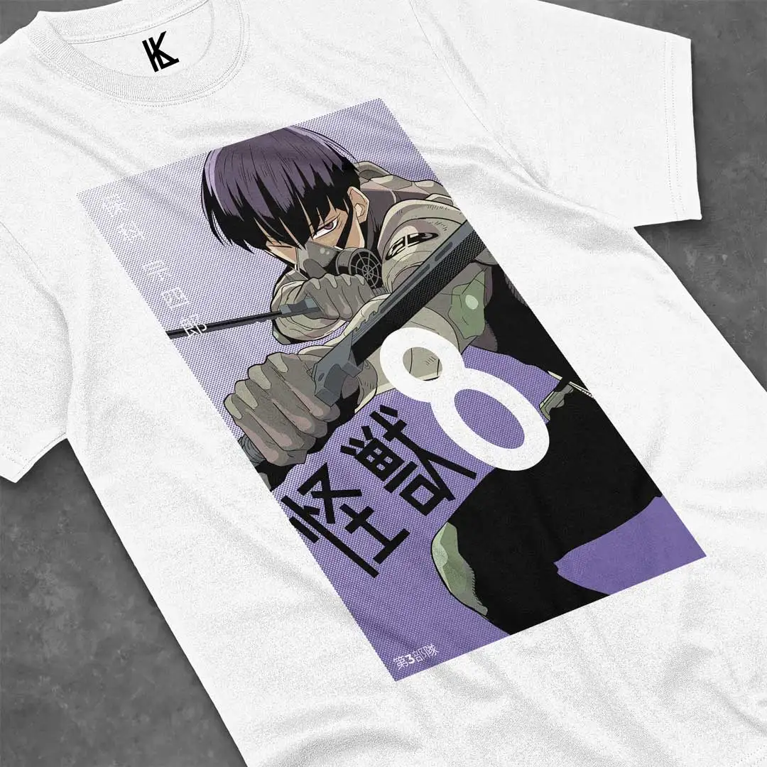 Soshiro Hoshina T-shirt Kaiju N 8 Mina Ashiro Anime Kafka Hibino Gift Shirt Cotton