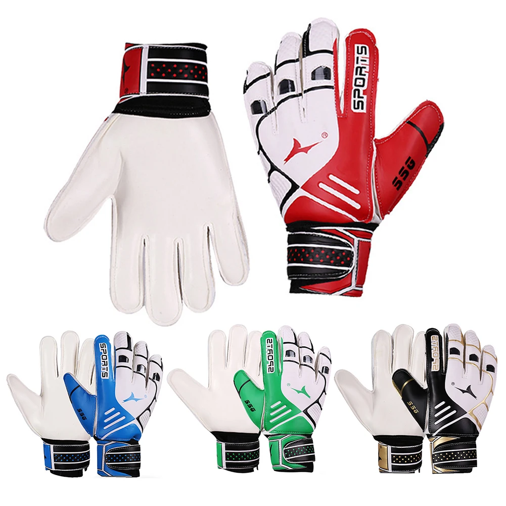 Goalie Gloves Soccer Goalkeeper Gloves Unisex Professional Football Latex Finger Hand Protection For Women Men