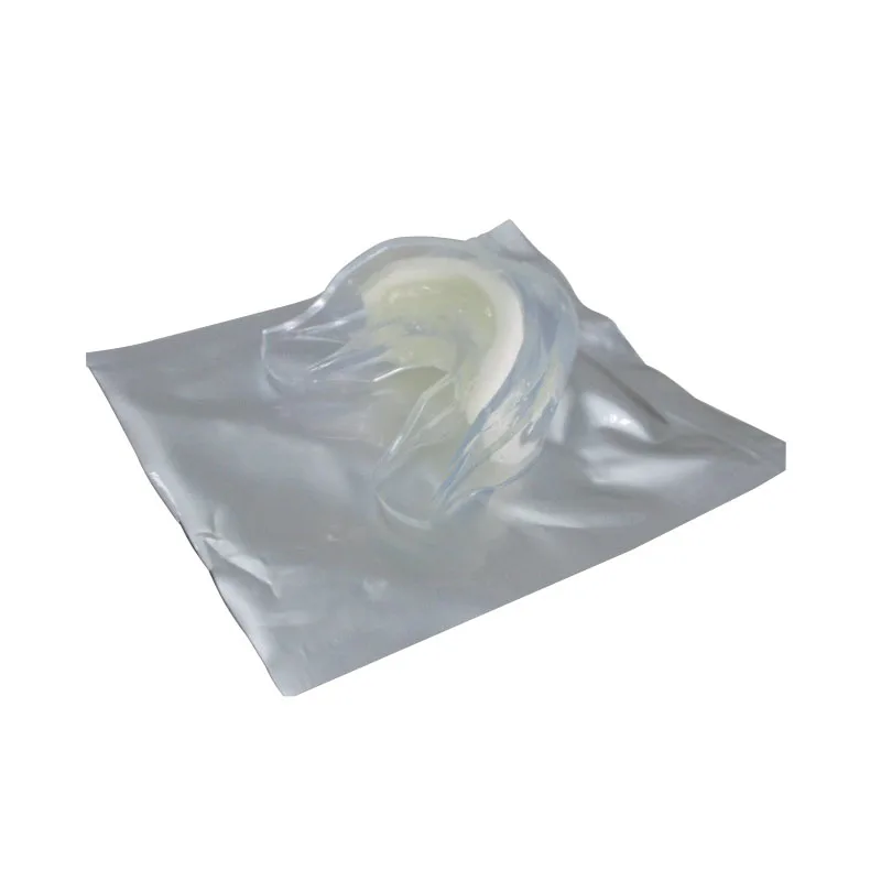 100 Stück Zahnaufhellung, vorinstalliertes, nicht peroxid-Mundgel-Tablett, vorgefülltes Mundtablett