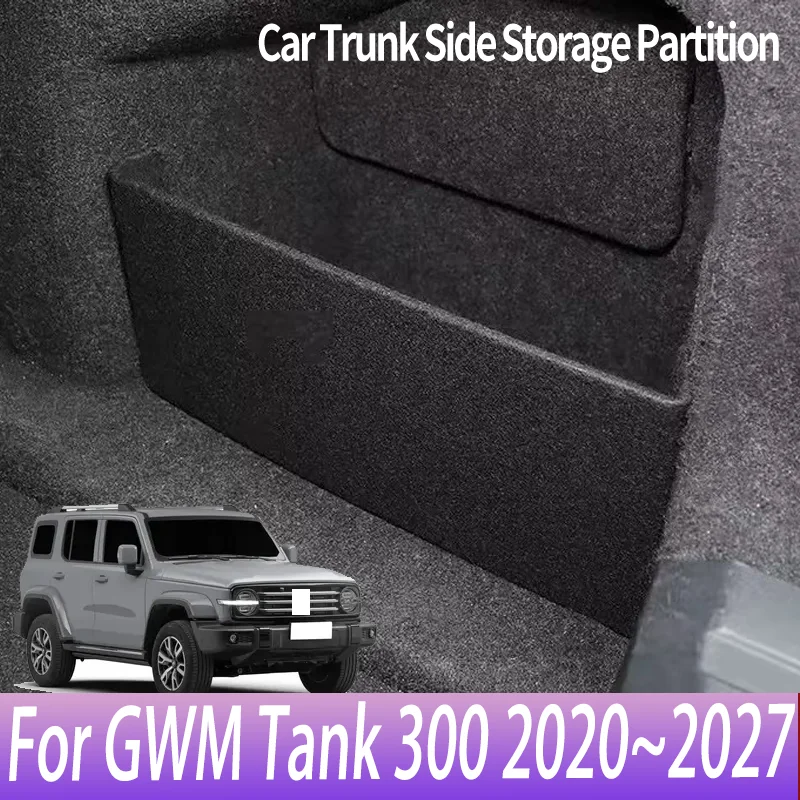 

Многофункциональный органайзер-разделитель для багажника GWM Tank 300 (2020-2027) – аксессуар для организации салона автомобиля