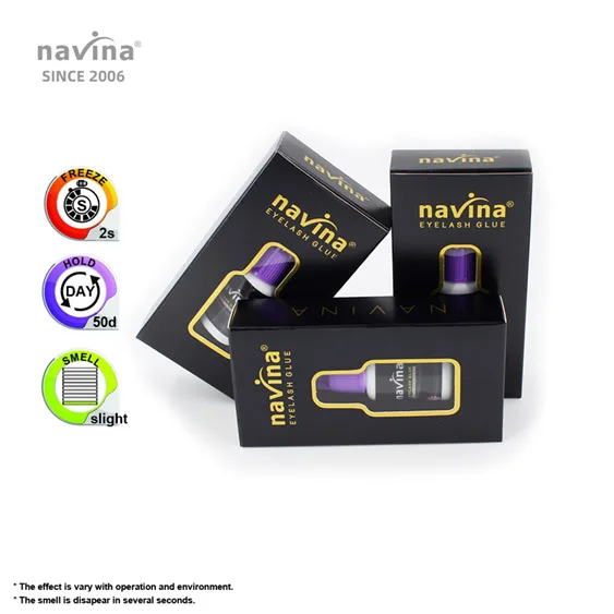 navina eyelahses glue/adhesive for make up, 2 seconds to fix, more safety and internal anti-blockig system