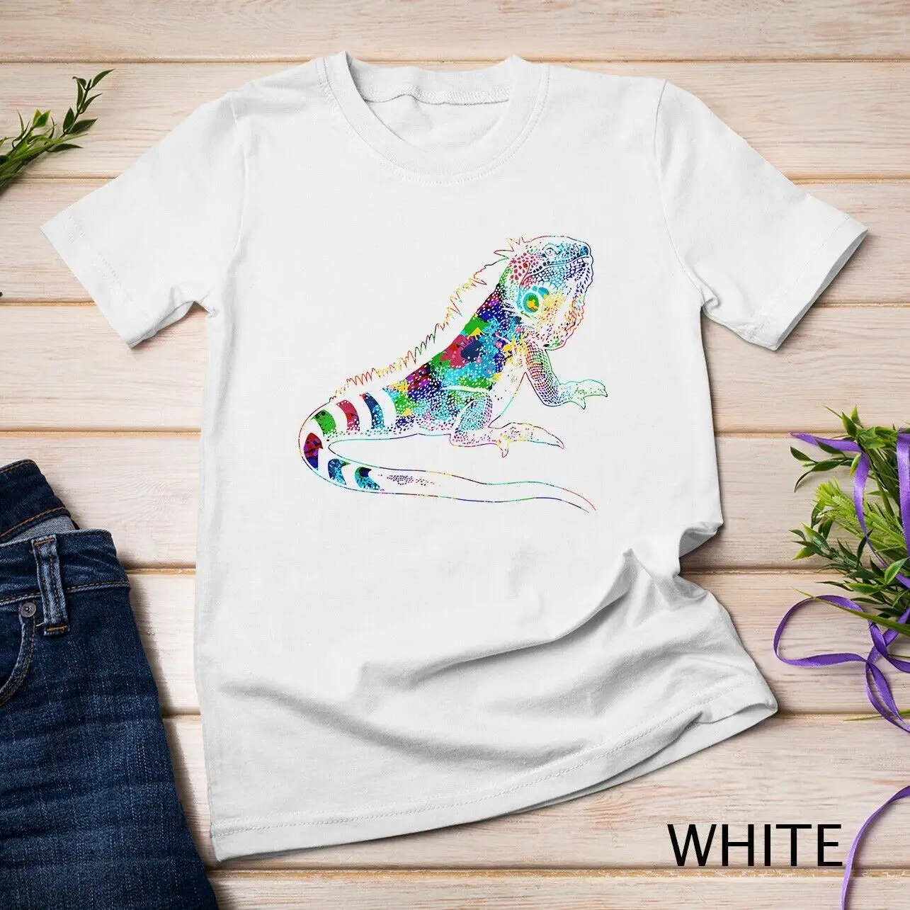 Tropic Reptile Zoo Keeper Gift Idea Iguana Unisex T-shirt