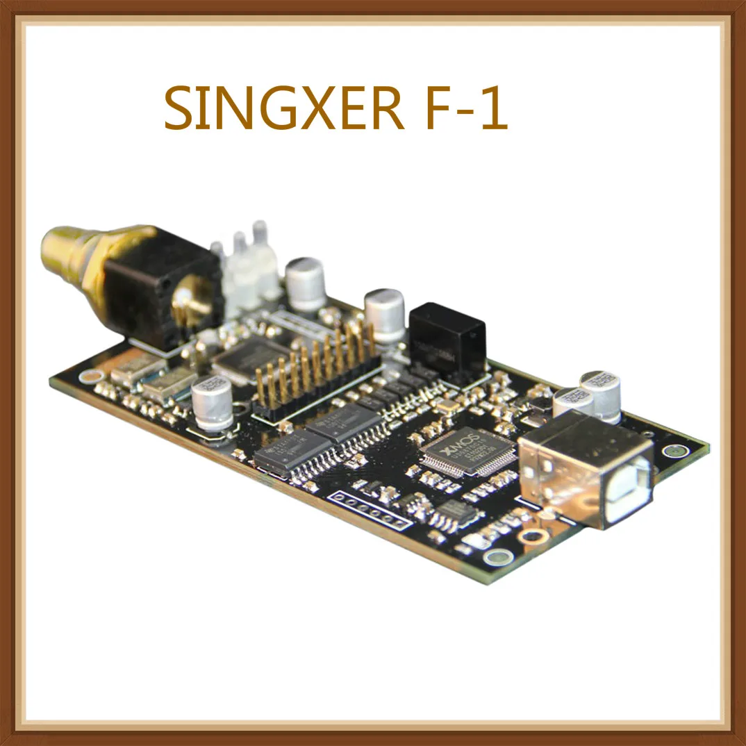 

SINGXER F-1 XMOS USB digital interface Module with XU208 chip High end U8 upgraded version with CNC Aluminum Protective Case