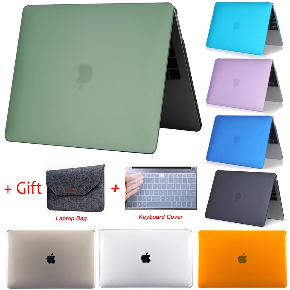 

Чехол для ноутбука Apple Macbook Mac Air Pro Retina New Touch Bar 13,3 12 13 15 16 дюймов, Жесткий Чехол для ноутбука 13,3 дюйма, Чехол-Сумочка + подарок