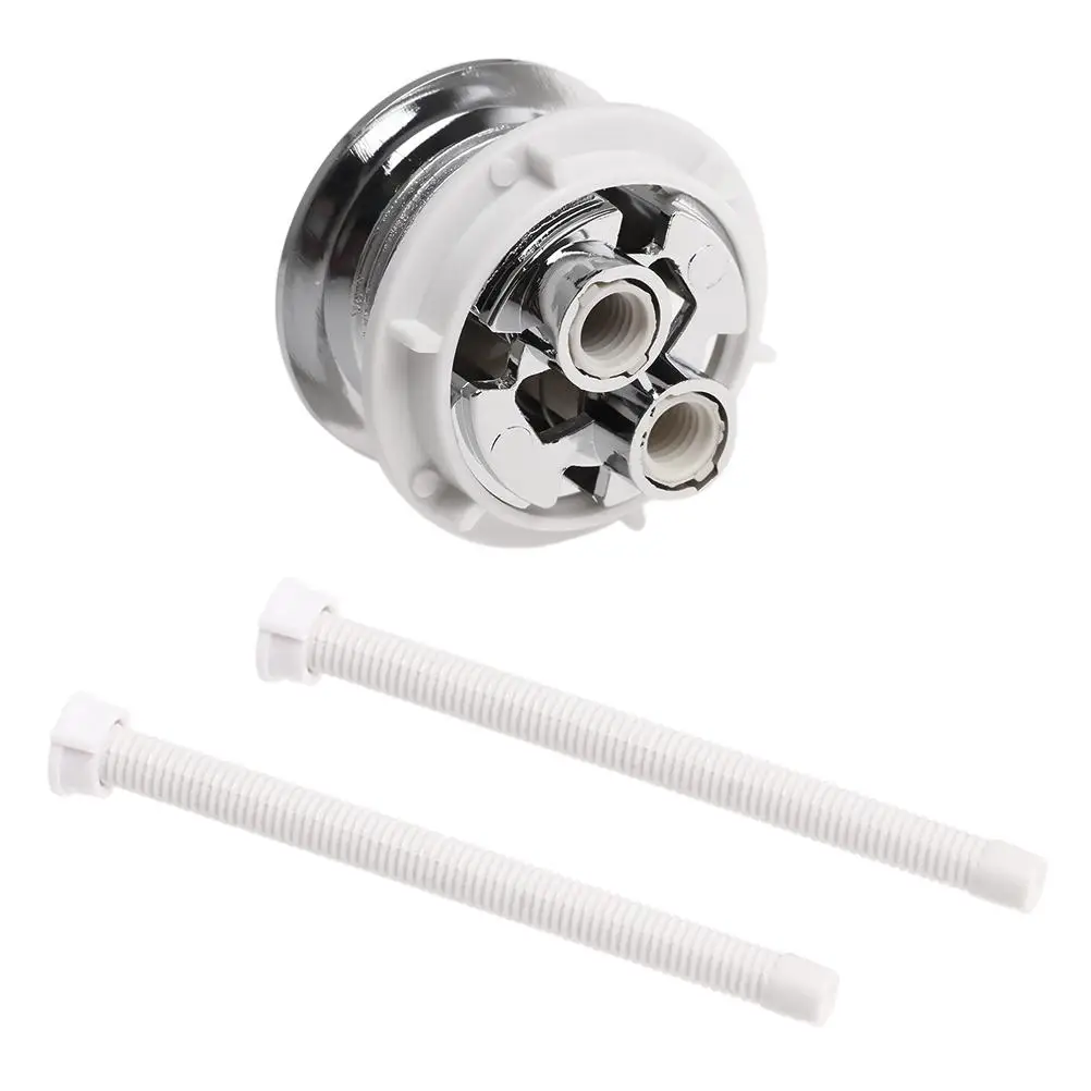 Toilet Water Tank Push Button Rod 114mm 70mm Flush Kit Compatible Dual Systems Cistern Lid 38mm Hole Easy Install Durable