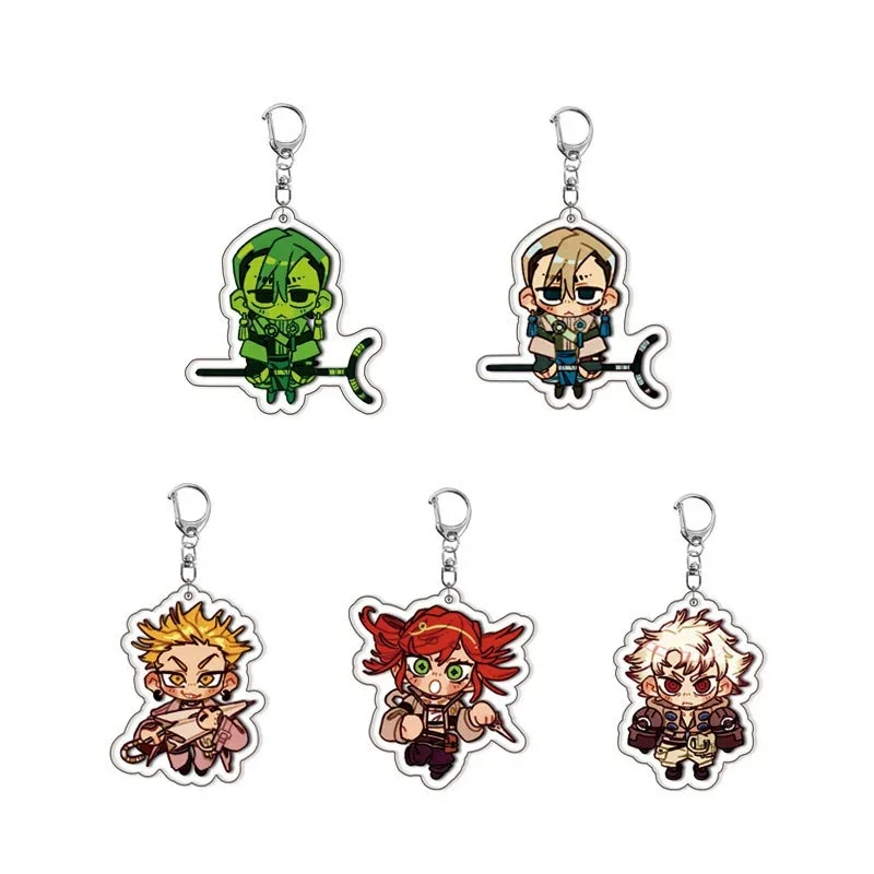 

Anime GACHIAKUTA Rudo Regto Cosplay Costumes Key Chain Keychain Accessories Pendant Gift Prop