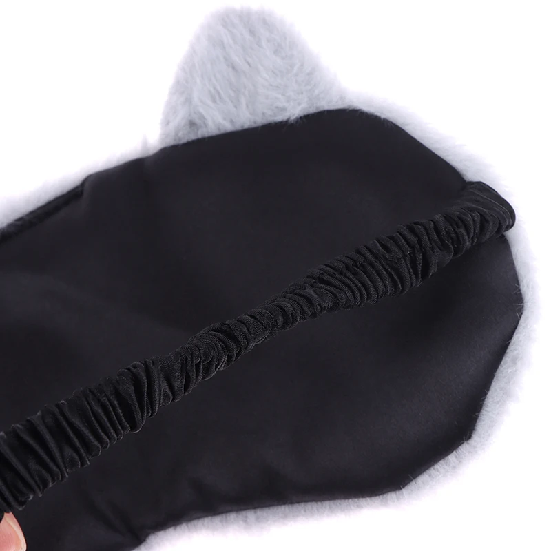 

Cute Cartoon Cat Sleep Mask Eye Sort Bandage Plush Blindfold Cover Sleeping For Girl Women Nap Night Animal Eyepatch