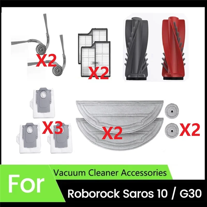 Замена пылесоса BAAN для Roborock Saros 10, аксессуары для бытовой техники