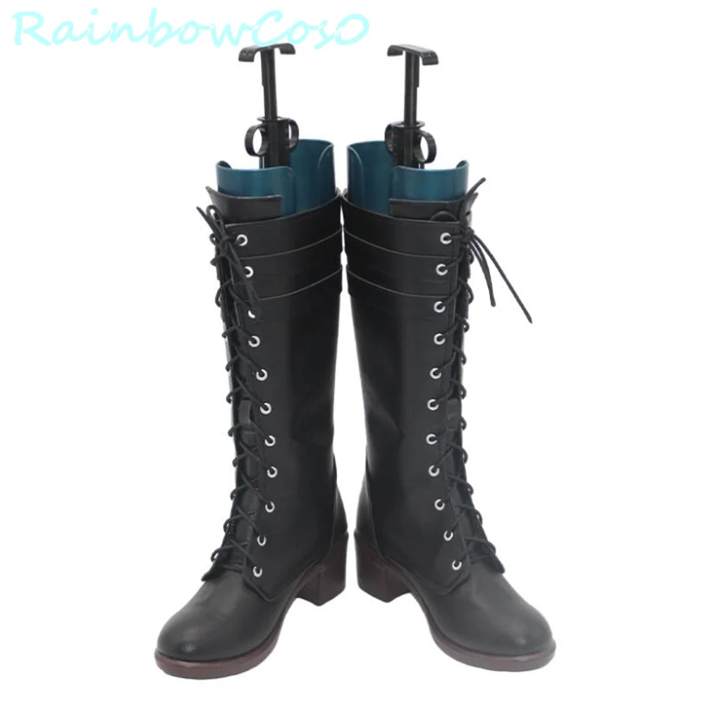 Zapatos de Cosplay de lycra Genshin Impact, botas de juego de Anime, Halloween, Navidad, RainbowCos0, W3415