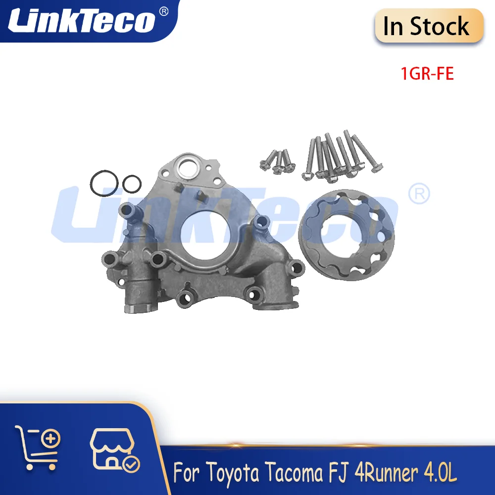 Engine Parts Oil Pump Kit Bolts Fit 4.0L 1GRFE DOHC For 03-15 Toyota 4Runner FJ Cruiser Tundra Tacoma 15115-0P010 151150P010
