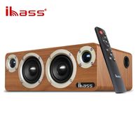 120W Active Subwoofer Wood Bluetooth Speaker Lossless Shocking HIFI K Song Audio 3D Stereo Surround TV Computer Music Sound Box