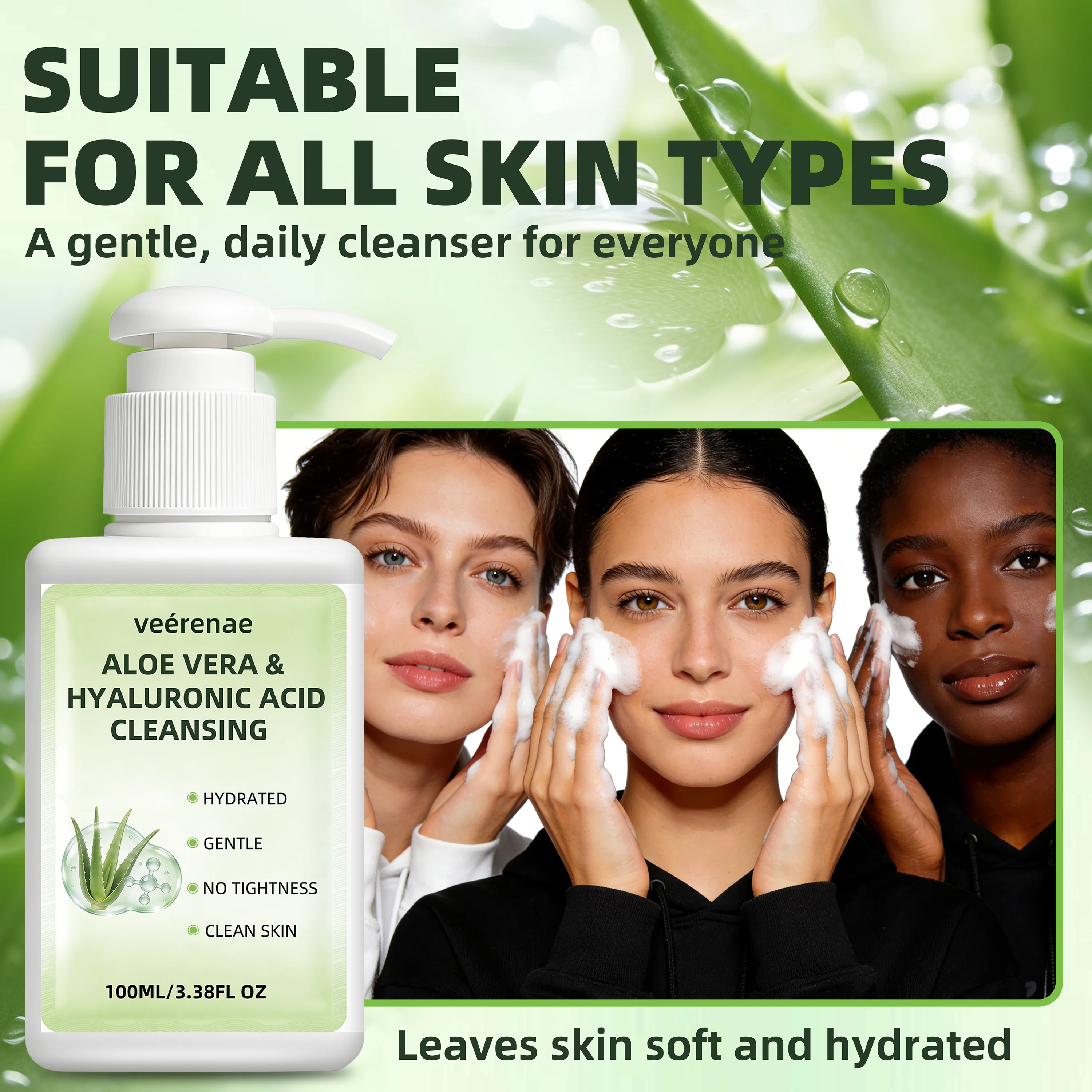 ALOE VERA Kwas hialuronowy do  – Salicylic Acid Cleanser recenzja i cena